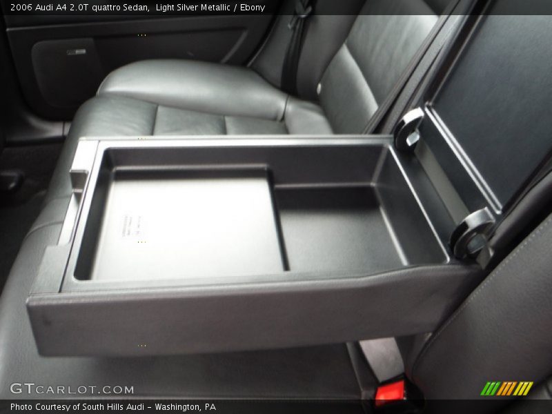 Light Silver Metallic / Ebony 2006 Audi A4 2.0T quattro Sedan