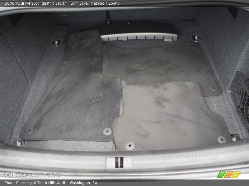 Light Silver Metallic / Ebony 2006 Audi A4 2.0T quattro Sedan