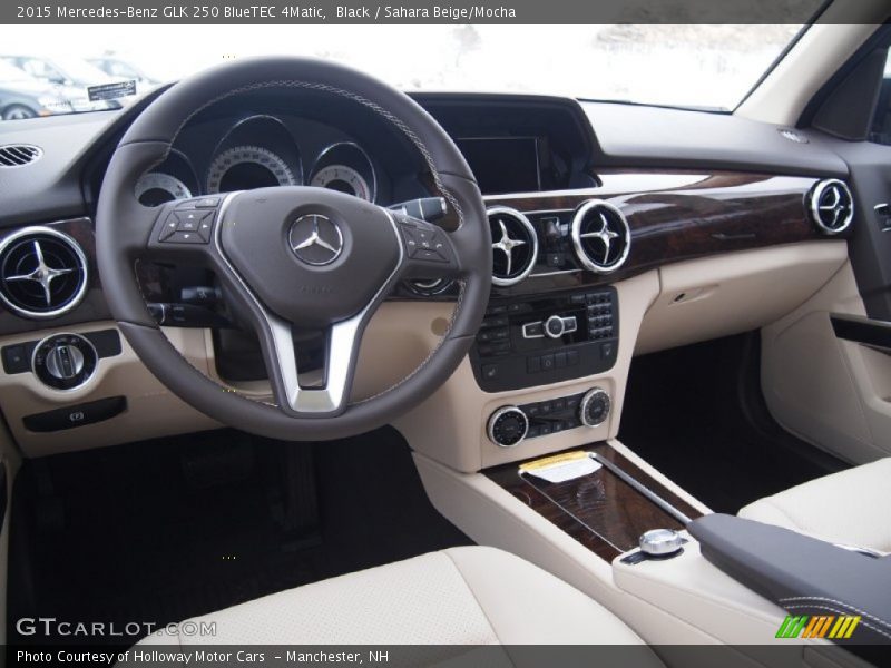 Black / Sahara Beige/Mocha 2015 Mercedes-Benz GLK 250 BlueTEC 4Matic