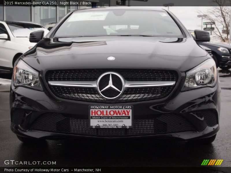 Night Black / Black 2015 Mercedes-Benz CLA 250