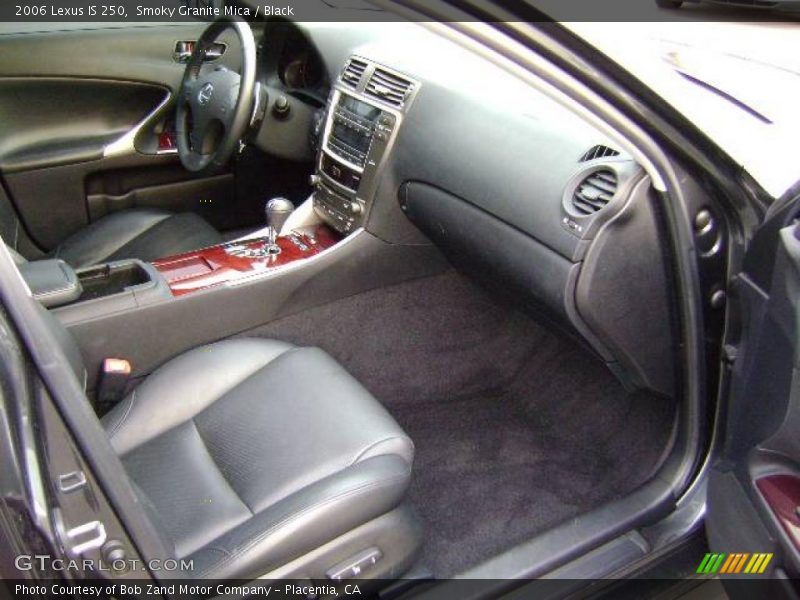 Smoky Granite Mica / Black 2006 Lexus IS 250