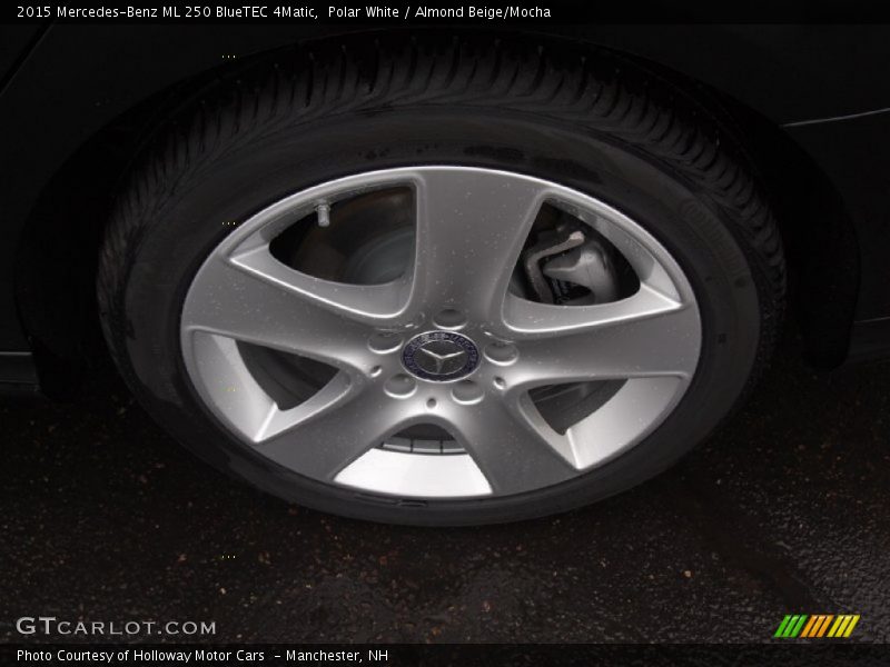 Polar White / Almond Beige/Mocha 2015 Mercedes-Benz ML 250 BlueTEC 4Matic