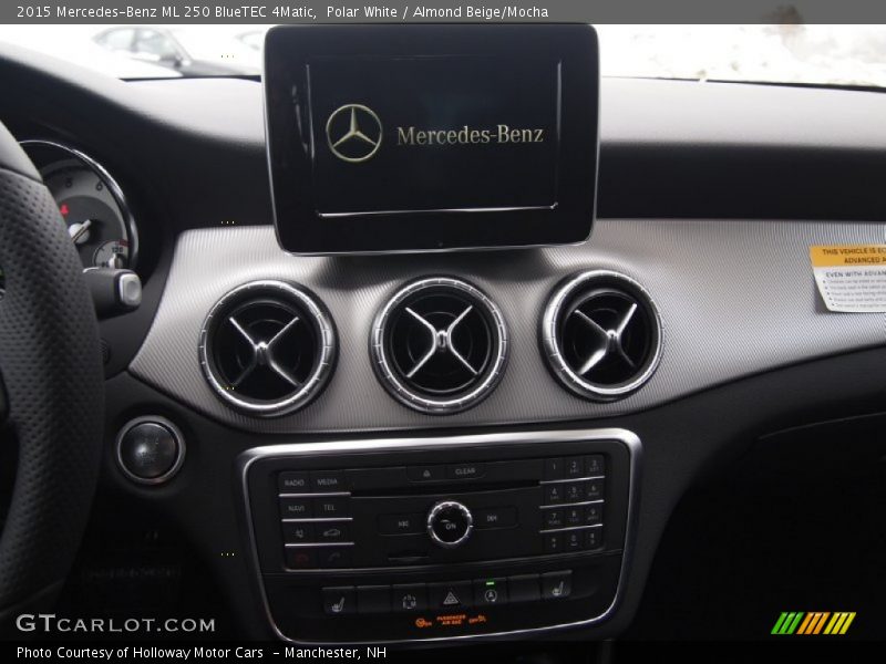Polar White / Almond Beige/Mocha 2015 Mercedes-Benz ML 250 BlueTEC 4Matic