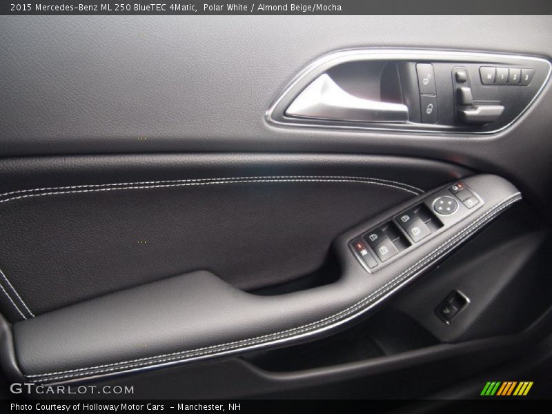 Polar White / Almond Beige/Mocha 2015 Mercedes-Benz ML 250 BlueTEC 4Matic