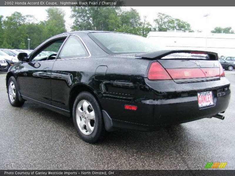 Nighthawk Black Pearl / Charcoal 2002 Honda Accord EX Coupe