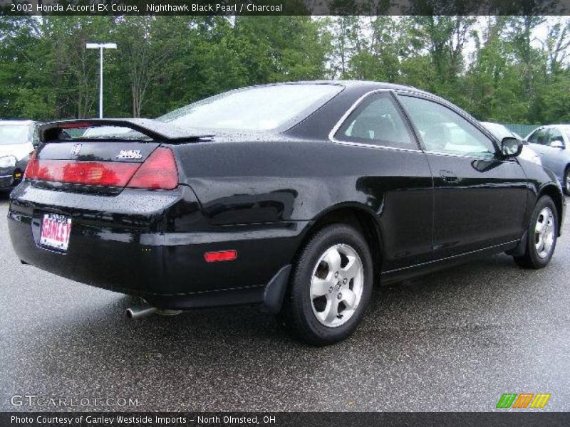 Nighthawk Black Pearl / Charcoal 2002 Honda Accord EX Coupe