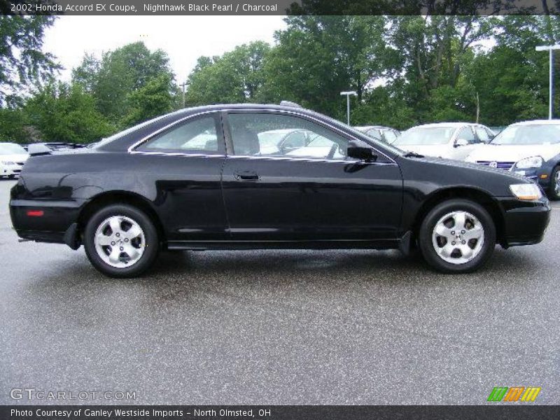 Nighthawk Black Pearl / Charcoal 2002 Honda Accord EX Coupe