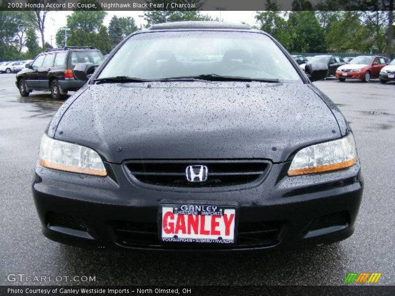 Nighthawk Black Pearl / Charcoal 2002 Honda Accord EX Coupe