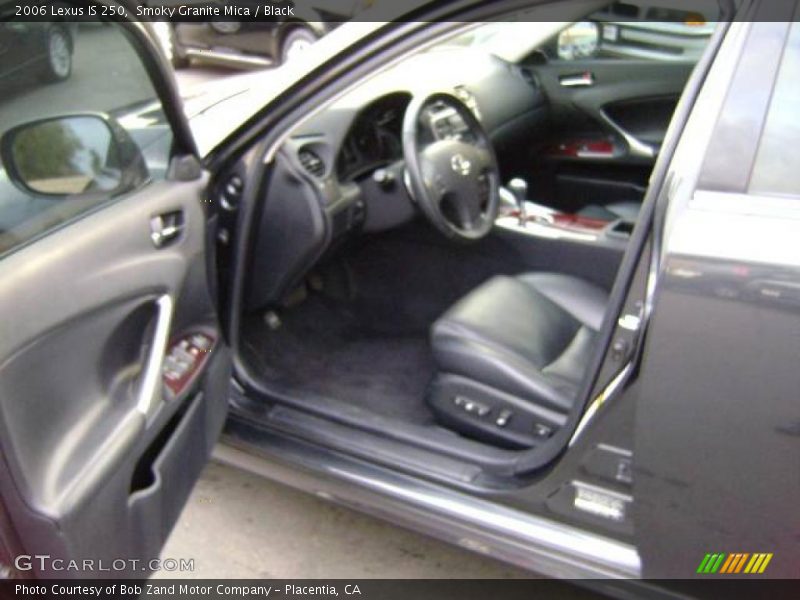 Smoky Granite Mica / Black 2006 Lexus IS 250