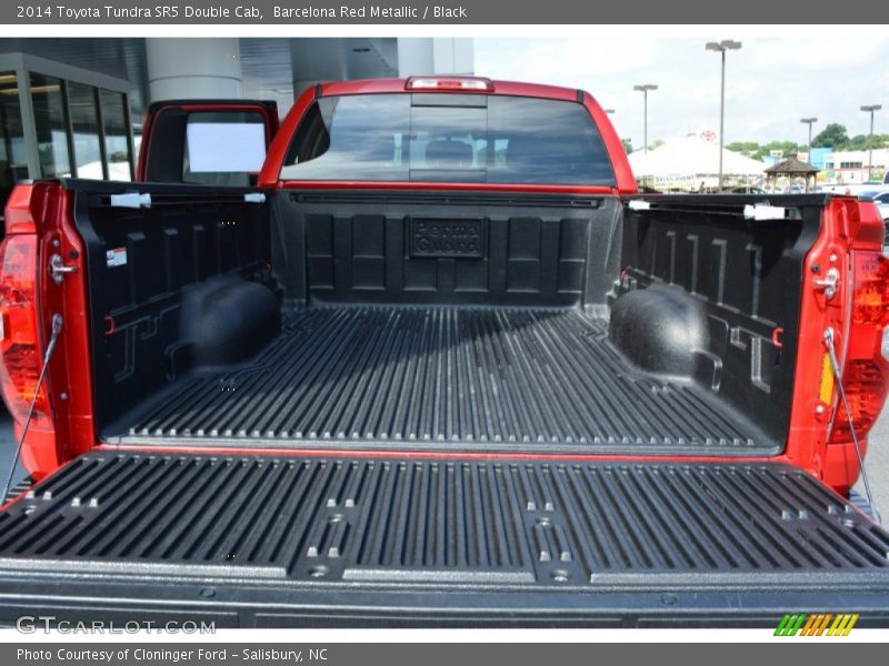 Barcelona Red Metallic / Black 2014 Toyota Tundra SR5 Double Cab