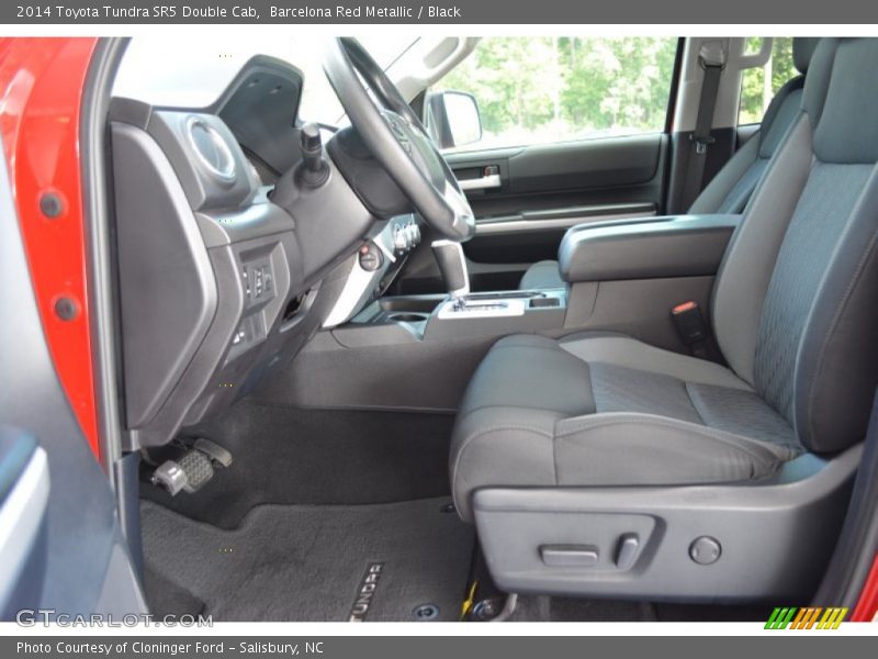 Barcelona Red Metallic / Black 2014 Toyota Tundra SR5 Double Cab