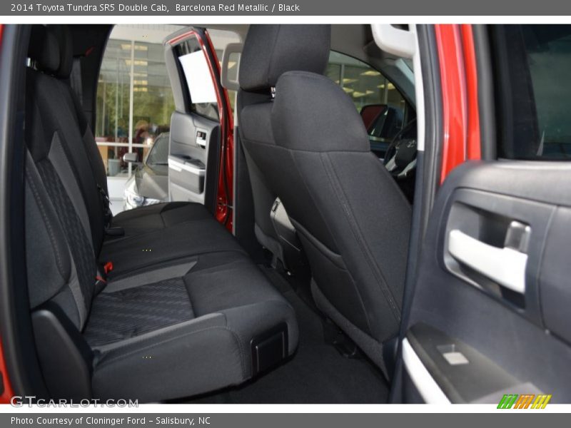 Barcelona Red Metallic / Black 2014 Toyota Tundra SR5 Double Cab
