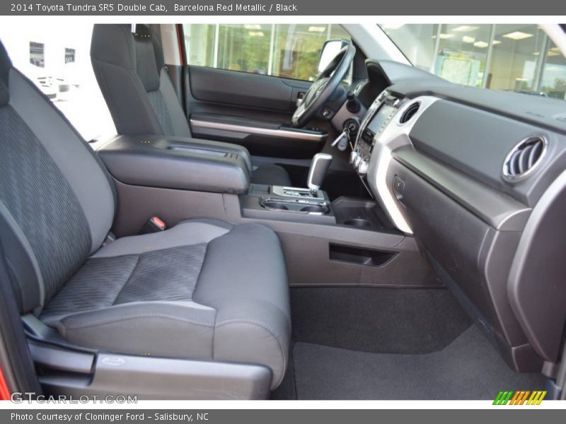Barcelona Red Metallic / Black 2014 Toyota Tundra SR5 Double Cab