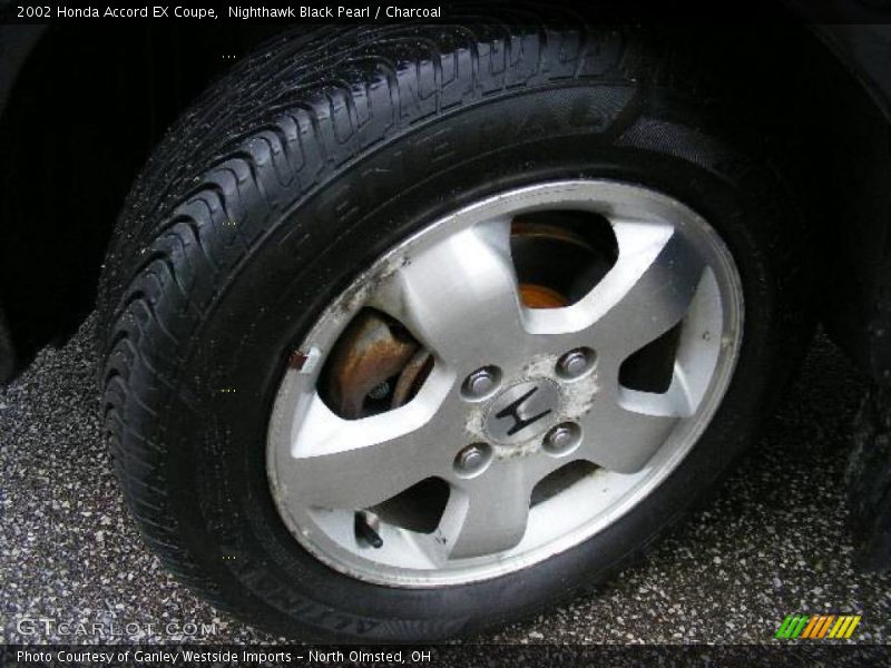Nighthawk Black Pearl / Charcoal 2002 Honda Accord EX Coupe