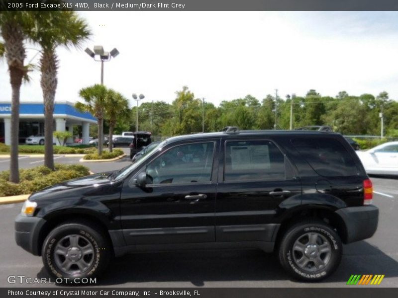 Black / Medium/Dark Flint Grey 2005 Ford Escape XLS 4WD