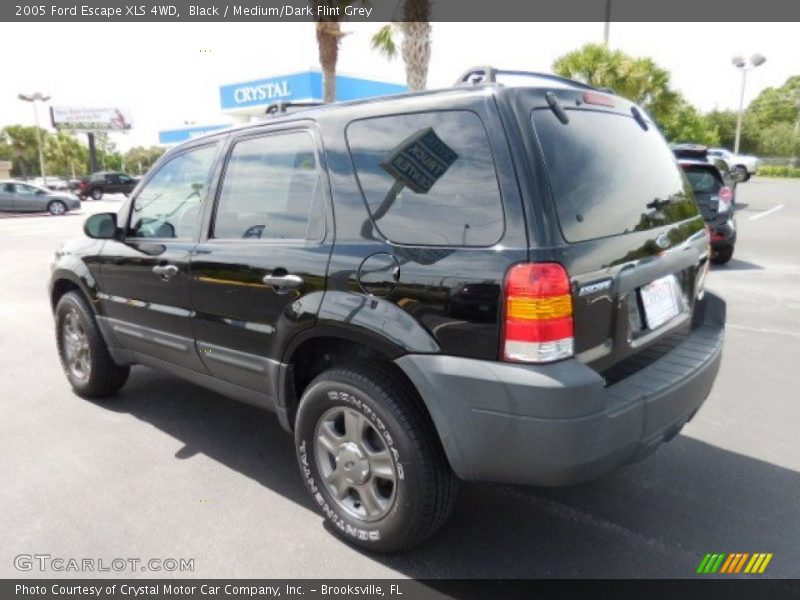 Black / Medium/Dark Flint Grey 2005 Ford Escape XLS 4WD