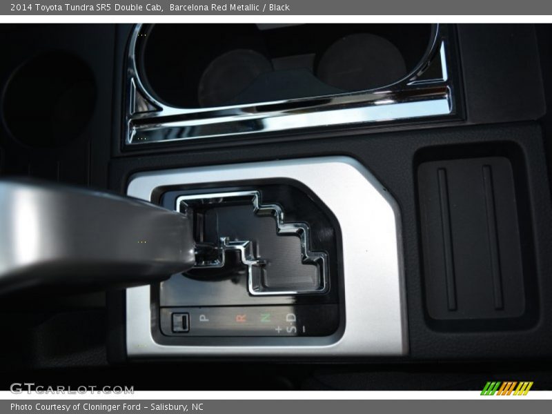 Barcelona Red Metallic / Black 2014 Toyota Tundra SR5 Double Cab