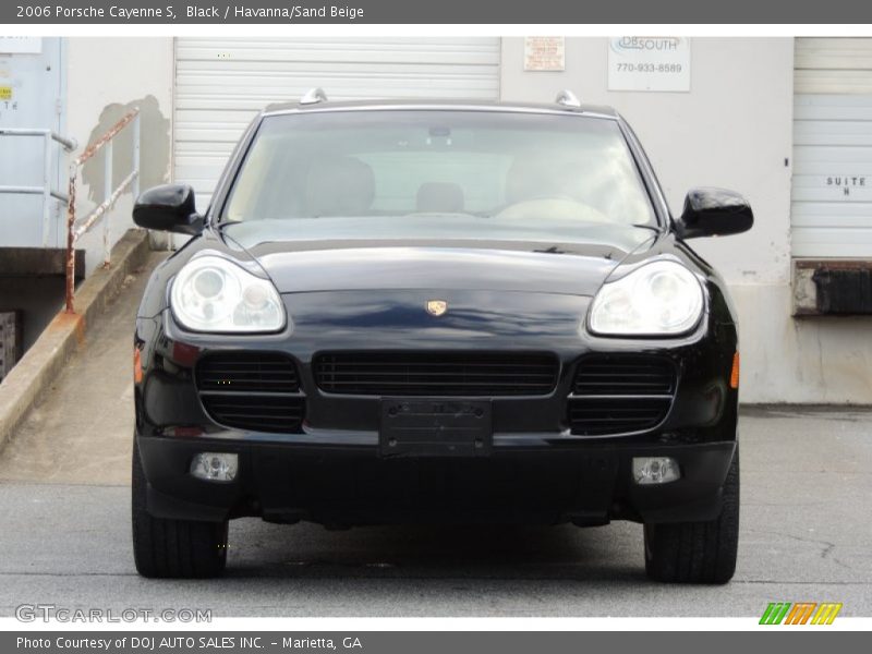 Black / Havanna/Sand Beige 2006 Porsche Cayenne S