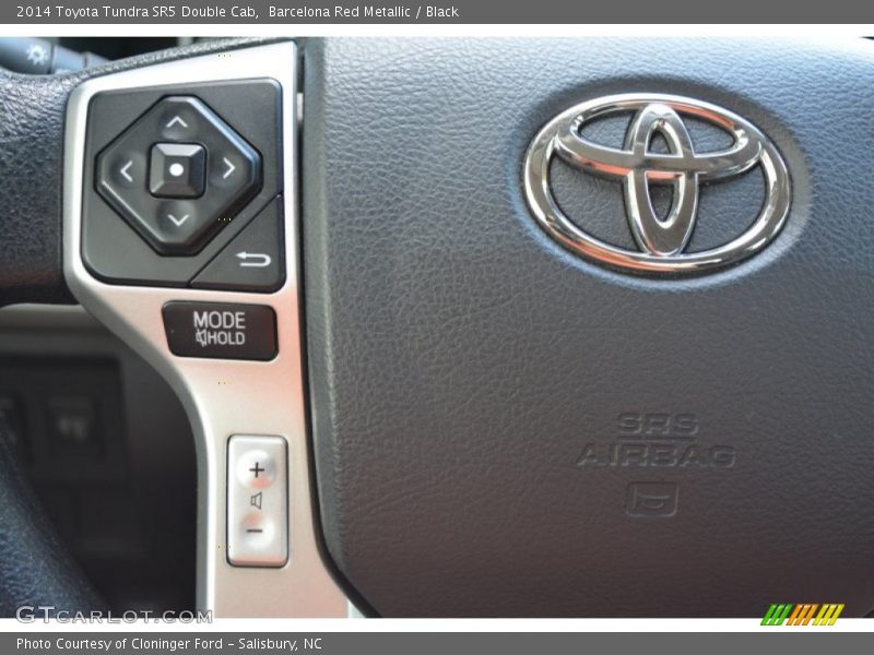 Barcelona Red Metallic / Black 2014 Toyota Tundra SR5 Double Cab