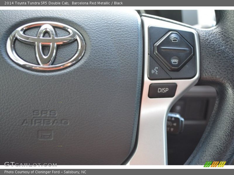 Barcelona Red Metallic / Black 2014 Toyota Tundra SR5 Double Cab