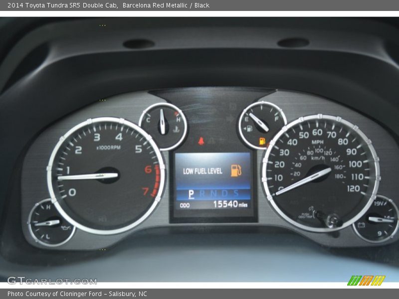 Barcelona Red Metallic / Black 2014 Toyota Tundra SR5 Double Cab