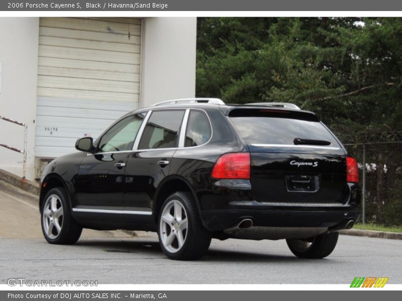 Black / Havanna/Sand Beige 2006 Porsche Cayenne S
