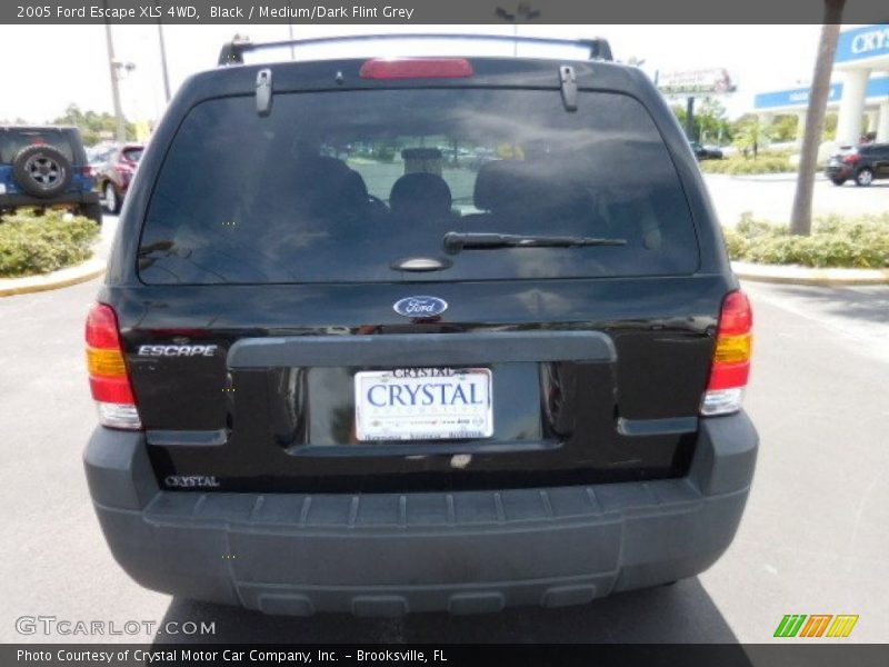 Black / Medium/Dark Flint Grey 2005 Ford Escape XLS 4WD