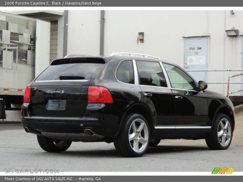 Black / Havanna/Sand Beige 2006 Porsche Cayenne S