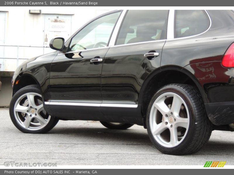 Black / Havanna/Sand Beige 2006 Porsche Cayenne S