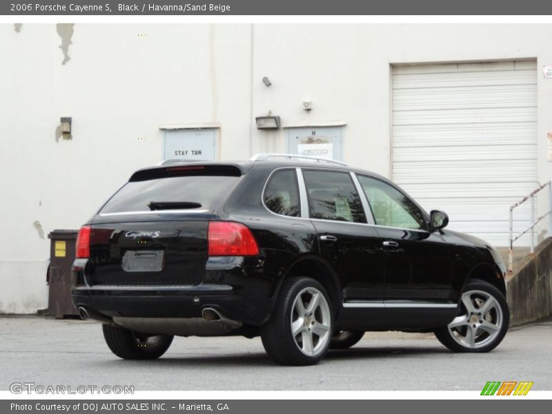 Black / Havanna/Sand Beige 2006 Porsche Cayenne S