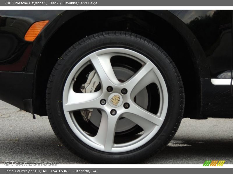 Black / Havanna/Sand Beige 2006 Porsche Cayenne S