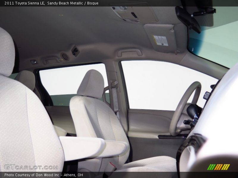 Sandy Beach Metallic / Bisque 2011 Toyota Sienna LE