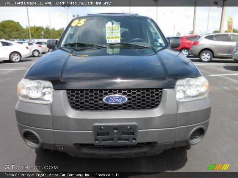 Black / Medium/Dark Flint Grey 2005 Ford Escape XLS 4WD
