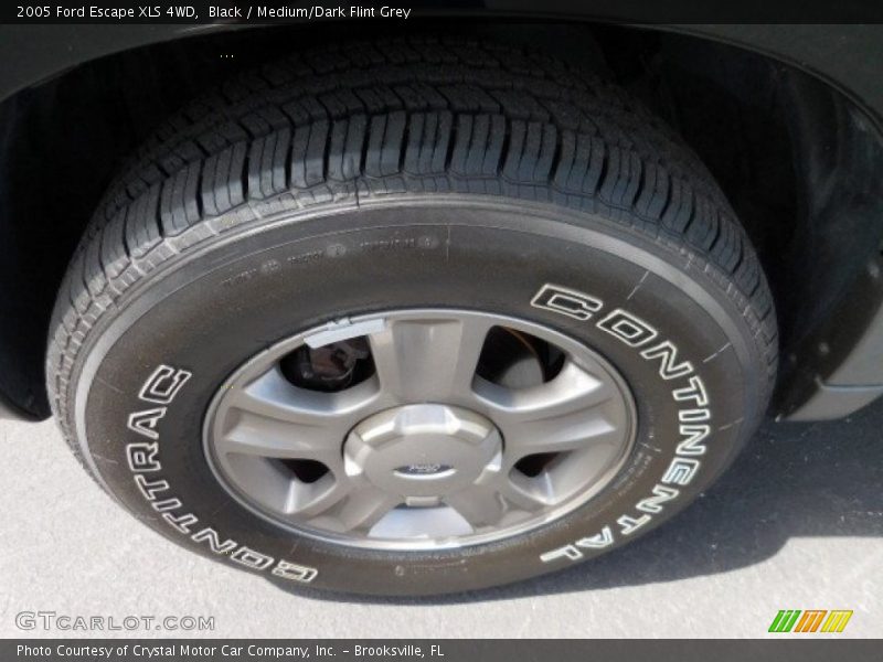 Black / Medium/Dark Flint Grey 2005 Ford Escape XLS 4WD
