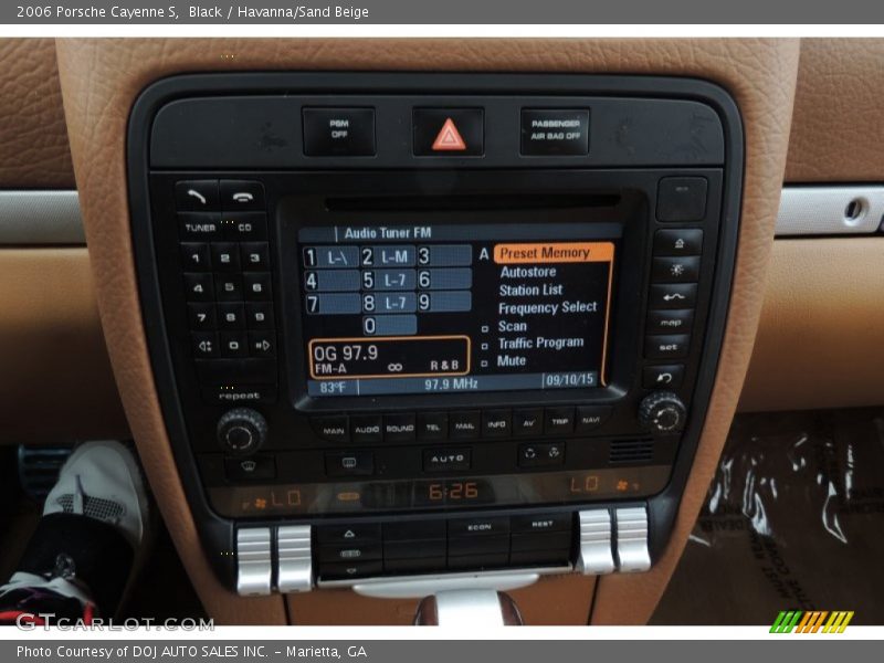 Black / Havanna/Sand Beige 2006 Porsche Cayenne S