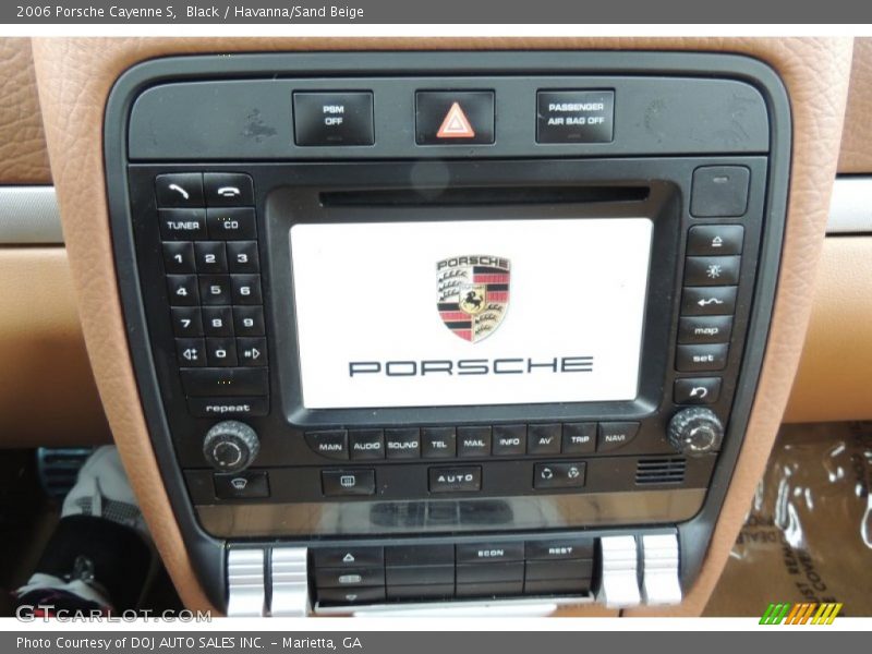 Black / Havanna/Sand Beige 2006 Porsche Cayenne S