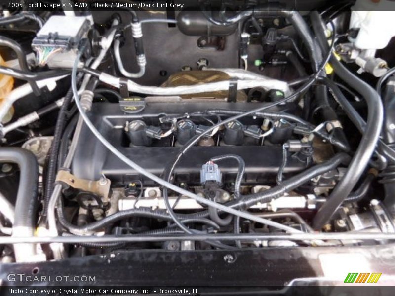 Black / Medium/Dark Flint Grey 2005 Ford Escape XLS 4WD