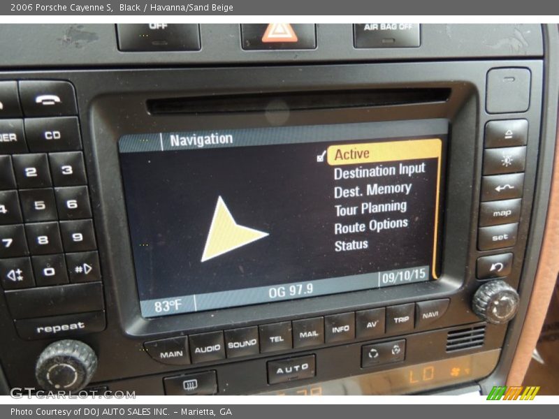 Black / Havanna/Sand Beige 2006 Porsche Cayenne S