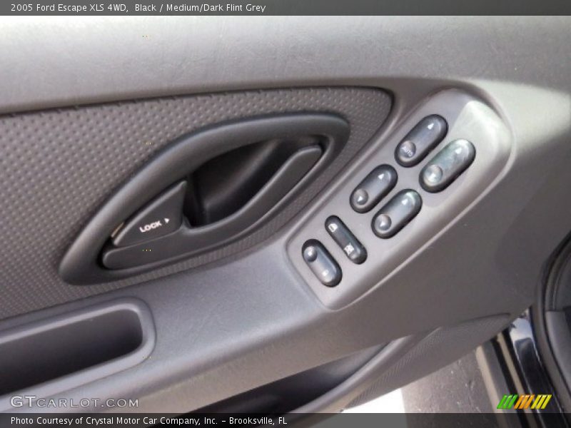 Black / Medium/Dark Flint Grey 2005 Ford Escape XLS 4WD