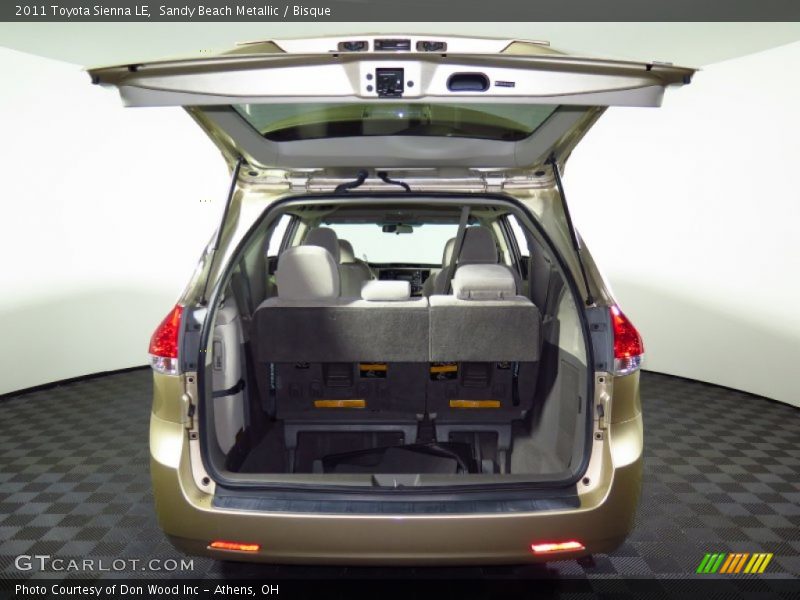 Sandy Beach Metallic / Bisque 2011 Toyota Sienna LE