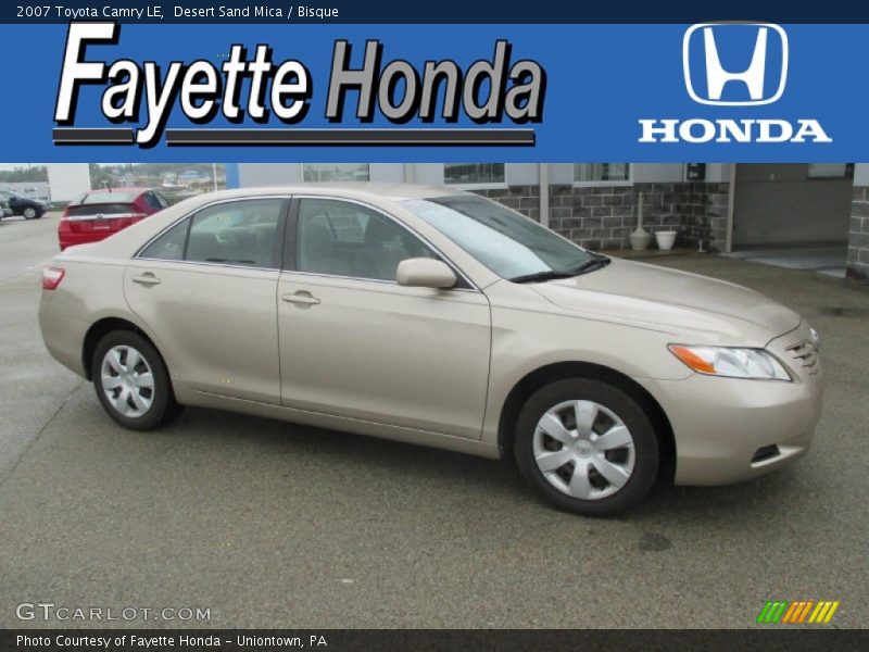 Desert Sand Mica / Bisque 2007 Toyota Camry LE