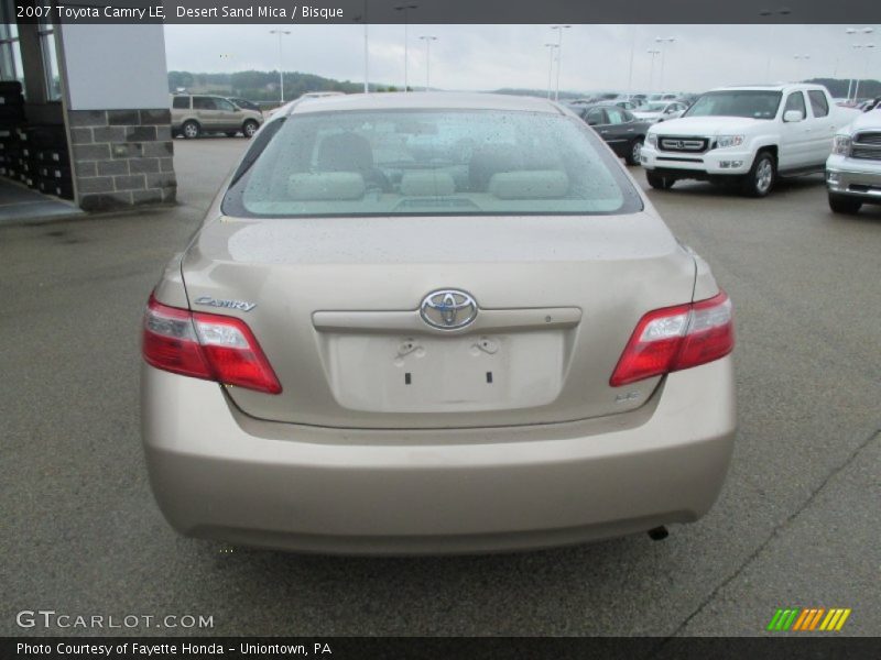 Desert Sand Mica / Bisque 2007 Toyota Camry LE