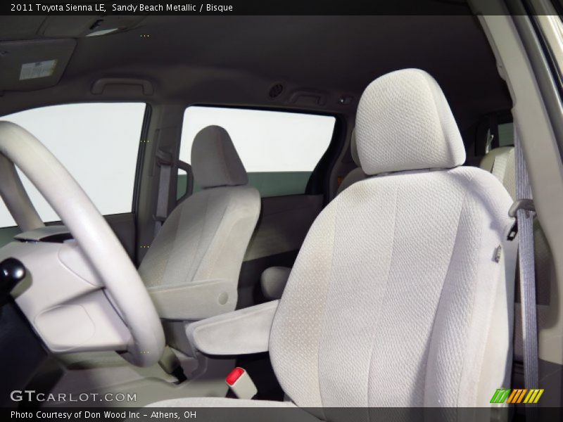 Sandy Beach Metallic / Bisque 2011 Toyota Sienna LE
