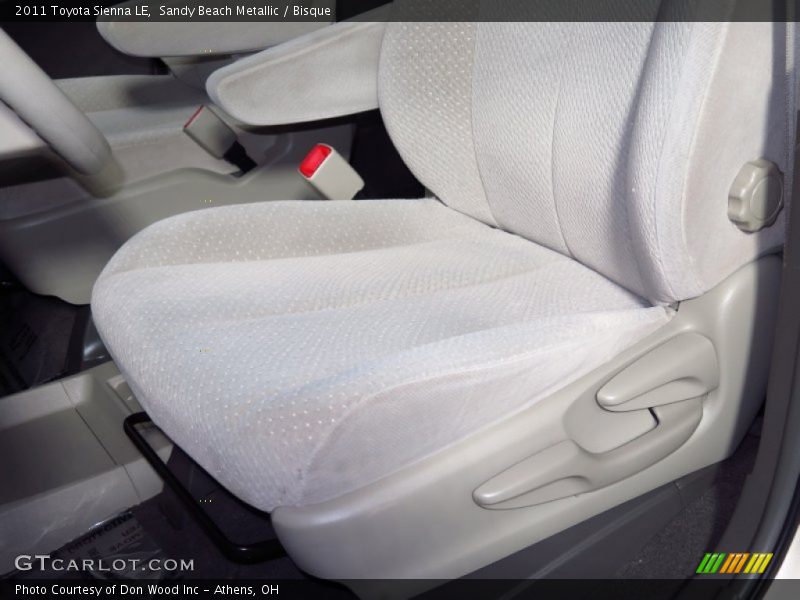 Sandy Beach Metallic / Bisque 2011 Toyota Sienna LE