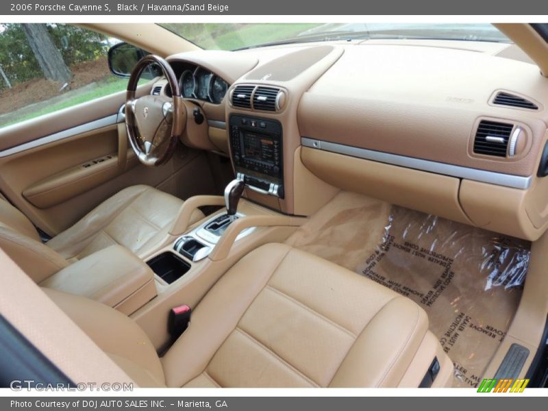 Black / Havanna/Sand Beige 2006 Porsche Cayenne S