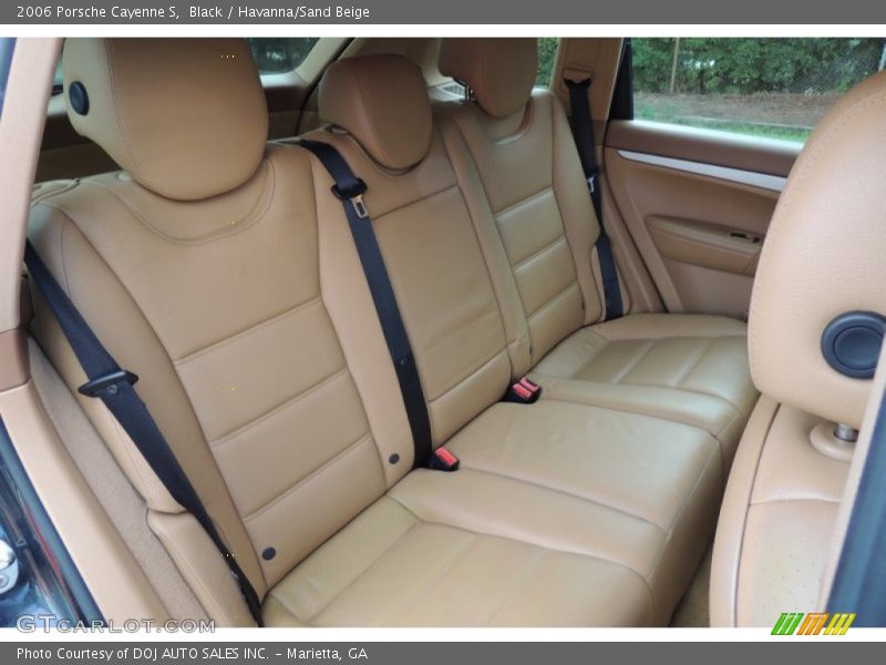 Black / Havanna/Sand Beige 2006 Porsche Cayenne S