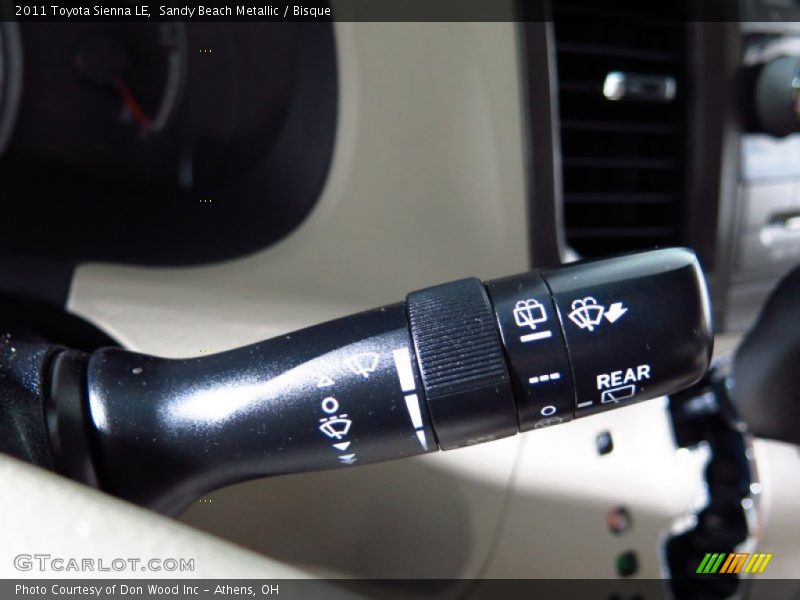 Sandy Beach Metallic / Bisque 2011 Toyota Sienna LE
