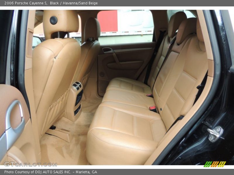 Black / Havanna/Sand Beige 2006 Porsche Cayenne S