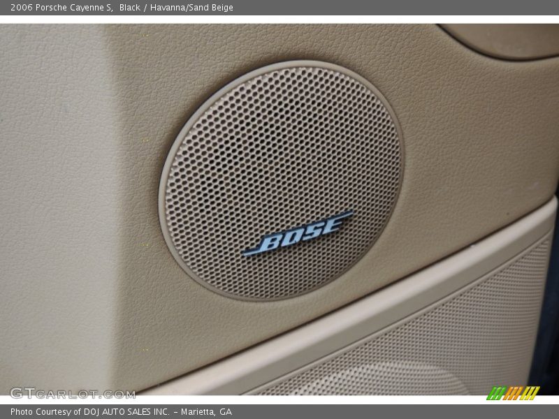 Black / Havanna/Sand Beige 2006 Porsche Cayenne S