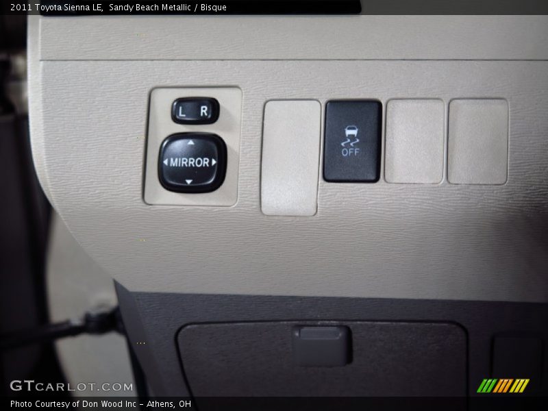 Sandy Beach Metallic / Bisque 2011 Toyota Sienna LE